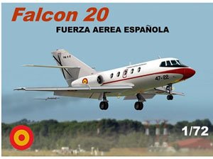 ダッソー ファルコン 20 「スペイン空軍」 (プラモデル)
