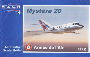 Dassault Mystere 20 Armee de l`Air (Plastic model)