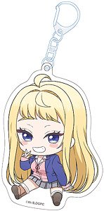 Dosanko Gal wa Namaramenkoi Petanko Acrylic Key Ring Minami Fuyuki (Anime Toy)