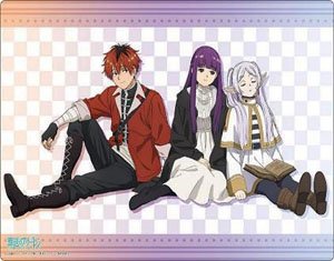 Bushiroad Rubber Mat Collection V2 Vol.1140 Frieren: Beyond Journey`s End [Frieren / Fern / Stark] (Card Supplies)
