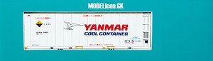 16番(HO) 30ft リーファーコンテナ YANMAR COOL CONTAINER 白 (1個入り) (鉄道模型)
