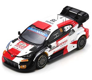 TOYOTA GR Yaris Rally1 Hybrid No.18 TOYOTA GAZOO Racing WRT 5th Rally Japan 2023 T.Katsuta A.Johnston (Diecast Car)