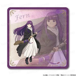 Frieren: Beyond Journey`s End Rubber Mat Coaster [Fern] (Anime Toy)