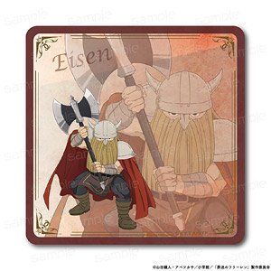 Frieren: Beyond Journey`s End Rubber Mat Coaster [Eisen Li] (Anime Toy)