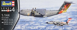 エアディフェンダー 2023 (A400M & トーネード) (プラモデル)