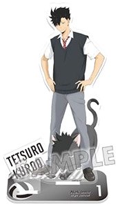 Haikyu!! Mascot Acrylic Stand Plate Tetsuro Kuroo (Anime Toy)