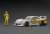 LB-Super Silhouette S15 SILVIA White/Yellow With Mr.Hibino (Diecast Car) Item picture1