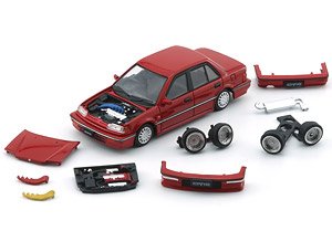 Honda Civic EF2 1991 Red (RHD) (Diecast Car)