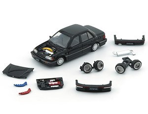 Honda Civic EF2 1991 Black (RHD) (Diecast Car)