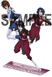 機動戦士ガンダムSEED DESTINY ビッグアクリルスタンド キラ＆シン＆アスラン (キャラクターグッズ)