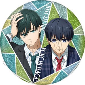 ブルーロック グリッター缶バッジ 潔世一＆糸師凛 (キャラクターグッズ)