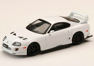 トヨタ スープラ (JZA80) JDM カスタムバージョン スーパーホワイトII (ミニカー)