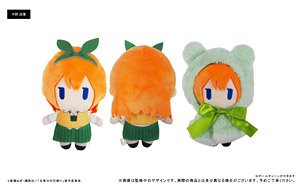 五等分の花嫁∽ ケープたぴぬい 中野四葉 (キャラクターグッズ)