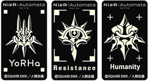 NieR:Automata Ver1.1a 高発光スマホステッカーセット (キャラクターグッズ)