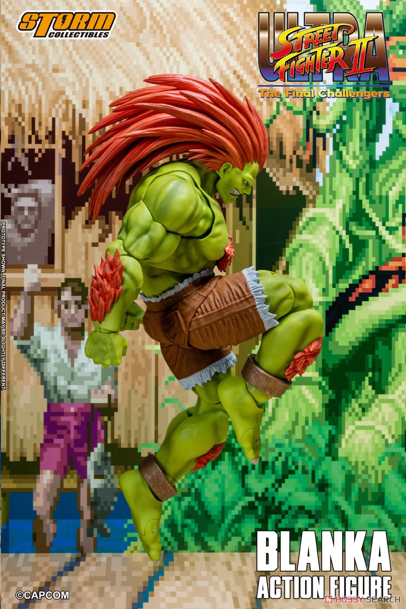 Ultra Street Fighter II: The Final Challengers Action Figure Blanka (PVC Figure) Other picture8