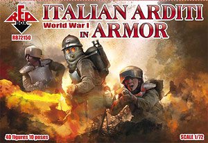 WW.I イタリア軍 アルディーティー (特殊部隊) (40体・10ポーズ) (プラモデル)
