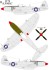 リパブリック XP-72 ウルトラボルト 改造セット (ハセガワ用) (プラモデル) 塗装1 サムネイル