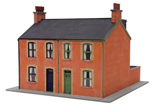 (OO/HO) LK208 Victorian House Complete - Laser Cut Kit (Model Train)