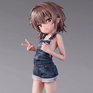 [Read the cautionary note] Yurugi Girl Overalls (PVC Figure)