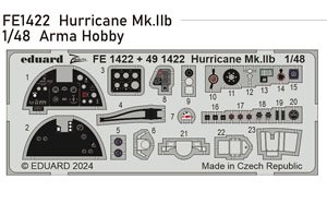 Hurricane Mk.IIb Zoom Etched Parts (for Arma Hobby) (Plastic model)