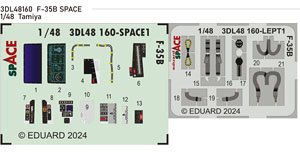 F-35B Space 3D Decal Set (for Tamiya) (Plastic model)