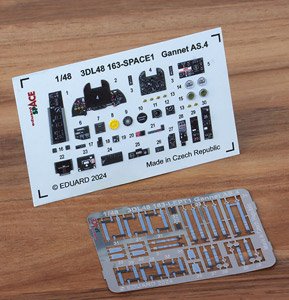 Fairey Gannet AS.4 Space 3D Decal Set (for Airfix) (Plastic model)