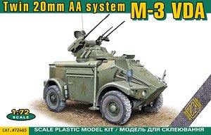 Twin 20mm AA system M-3 VDA (Plastic model)