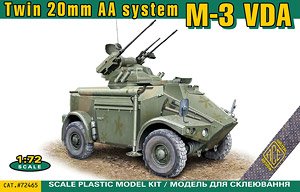 パナール M3 4×4輪駆動 連装20mm自走対空砲 (プラモデル)