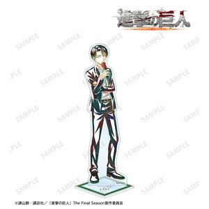 Attack on Titan [Especially Illustrated] Levi Flower Shop Ver. Ani-Art Big Acrylic Stand (Anime Toy)
