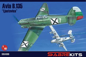 Avia B.135 `Bulgaria` (Plastic model)