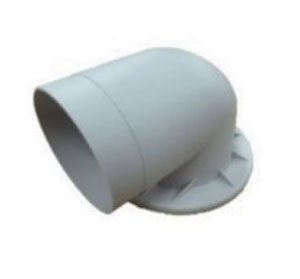 L Type Hose Sleeve for Spray Booth Red Cyclone (No screws required Type) (Painting Booth)