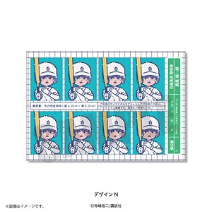 [Ace of Diamond act II] Retro Pop Photograph Style Sticker N Soichiro Mima (Anime Toy)
