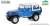 Artisan Collection - 1978 Jeep CJ-7 Renegade - Captain Blue Metallic (ミニカー) 商品画像1