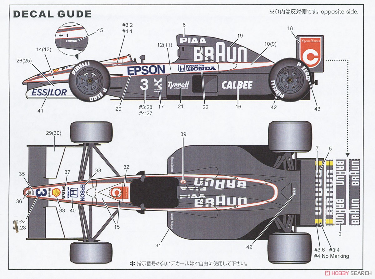 Type020 日本GP 1991 トランスキット (レジン・メタルキット) 塗装1