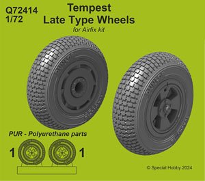 ホーカー テンペスト (後期) ホイール (エアフィックス用) (プラモデル)