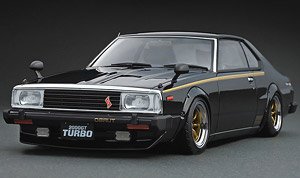 Nissan Skyline 2000 Turbo GT-ES (C211) Black (Diecast Car)