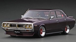 Nissan Skyline 2000 GT-X (GC110) Purple (ミニカー)
