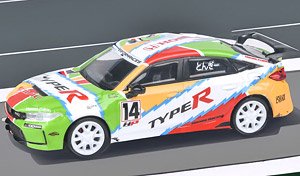 ホンダ シビック Type R FL5 JACCS 2023 (LHD) (ミニカー)