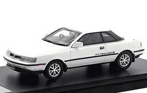 Toyota CORONA COUPE 2000 GT-R (1985) Super White II (Diecast Car)