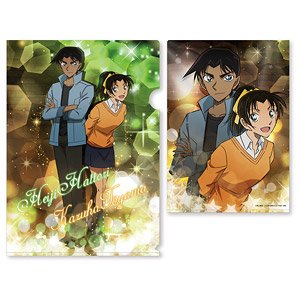 名探偵コナン メタリッククリアファイル(服部平次&遠山和葉) (キャラクターグッズ)