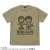 Meiko & Kaito T-Shirt Ato Ver. Sand Khaki S (Anime Toy) Item picture1