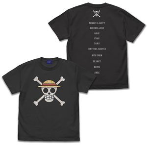 ワンピース 麦わらの一味 海賊旗 ペイズリー Tシャツ SUMI S (キャラクターグッズ)