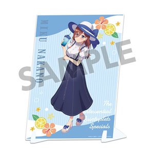 五等分の花嫁∽ 描き下ろしビジュアルアクリルプレート 中野三玖 バカンス ver. (キャラクターグッズ)