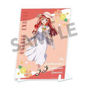 五等分の花嫁∽ 描き下ろしビジュアルアクリルプレート 中野五月 バカンス ver. (キャラクターグッズ)