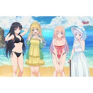 ようこそ実力至上主義の教室へ 描き下ろしタオルケット(海) (キャラクターグッズ)