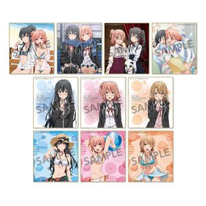 やはり俺の青春ラブコメはまちがっている。シリーズ トレーディングミニ色紙 vol.1 (10個セット) (キャラクターグッズ)
