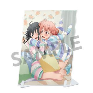 やはり俺の青春ラブコメはまちがっている。続 ビジュアルアクリルプレート 雪ノ下雪乃＆由比ヶ浜結衣 部屋着 ver. (キャラクターグッズ)
