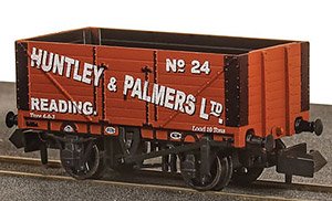 イギリス 2軸オープン貨車 7枚側板 `ハントレー&パーマーズ` 【NR-7010P】 ★外国形モデル (鉄道模型)