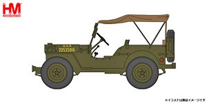 U.S. 1/4 ton Military Vehicle Leyte, WWII, 1945 `Gen. Douglas MacArthur` (Pre-built AFV)