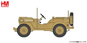 U.S. 1/4 ton Military Vehicle British 8th Army, 1943 `Gen. Bernard Montgomery ` (Pre-built AFV)